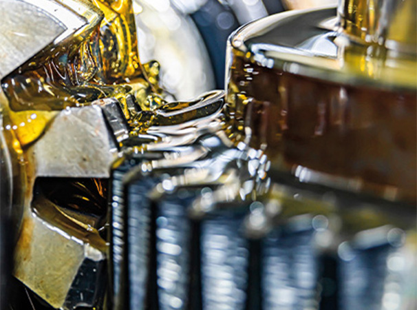 Close up of a specialty lubricant
