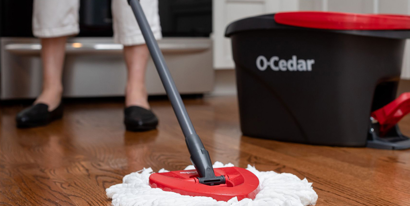 O'Cedar Putzeimer mit Wischmopp